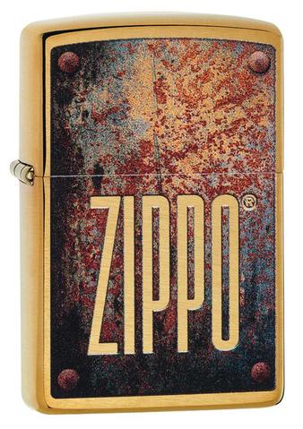 ZIPPO Rusty Plate Design 29879