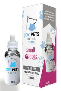 JOY PETS CBD OIL FOR SMALL Dogs 25M DOGS