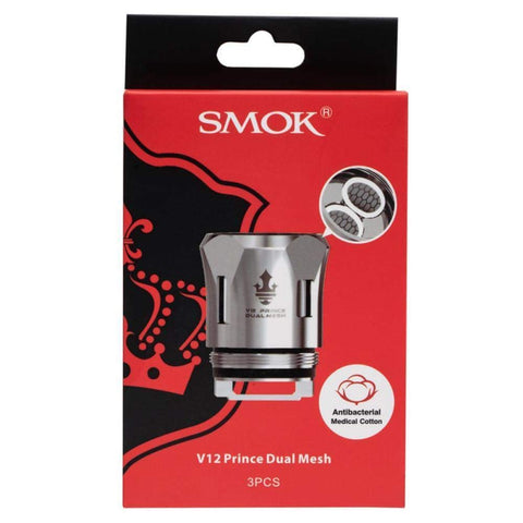 SMOK TFV12 PRINCE  DUAL MESH REPLACEMENT COILS  0.2 Ohm 1EA.