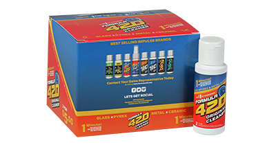 Formula 420 Cleaner 2 Oz. Mini 12 Ct. – Vapor World Distributors