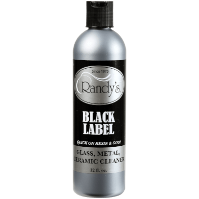 Randys Cleaner Black Label Glass, Metal, Ceramic 12 Oz. Bottle