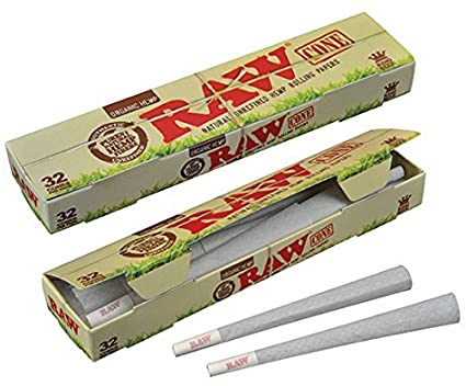 RAW ORGANIC King Size Cones 32 Pack