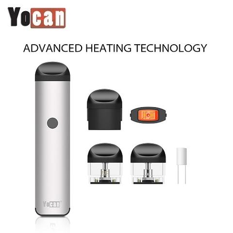 EVOLVE 2.0 KIT BY YOCAN YOCAN EVOLVE 2.0 POD SYSTEM 3 IN 1 STARTER KIT FOR E-LIQUID, CONCENTRATE AND THICK OIL