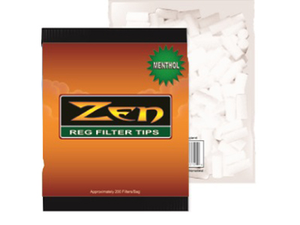 Zen Filter Menthol Regular 200 Ct. Bags