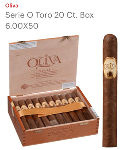 OLIVIA SERIE O TORO 20 CT. BOX 6.00X50
