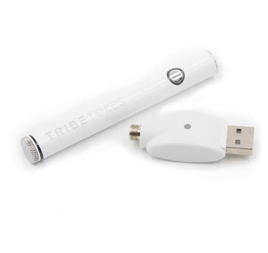 THE WAND ADJUSTABLE VOLTAGE VAPE PEN & STORAGE BOX - WHITE  (BATTERY ONLY) Regular price $40.00
