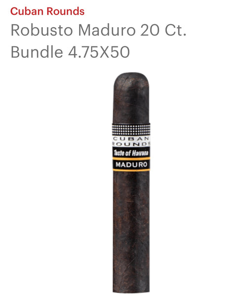 CUBAN ROUNDS ROBUSTO MADURO