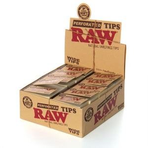 RAW WIDE TIPS 50 TIPS 1EA.