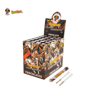 HONEYPUFF CHOCOLATE Rolling Cone Paper With Plastic Tube 1EA.